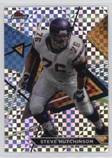 2023 Composite Topps Finest Checkerboard Refractor Steve Hutchinson #212 HOF 2qw