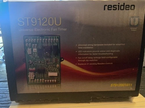 ST9120U1011/U Universal electronic fan timer for gas warm air furnaces