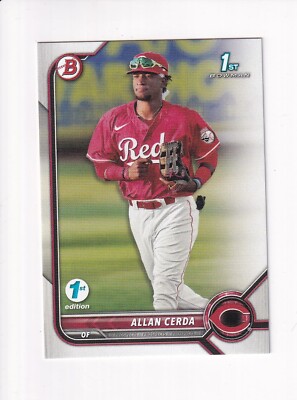 2022 Bowman DRAFT 1st EDITION 1st BOWMAN ROOKIE RC ALLAN CERDA (#3)