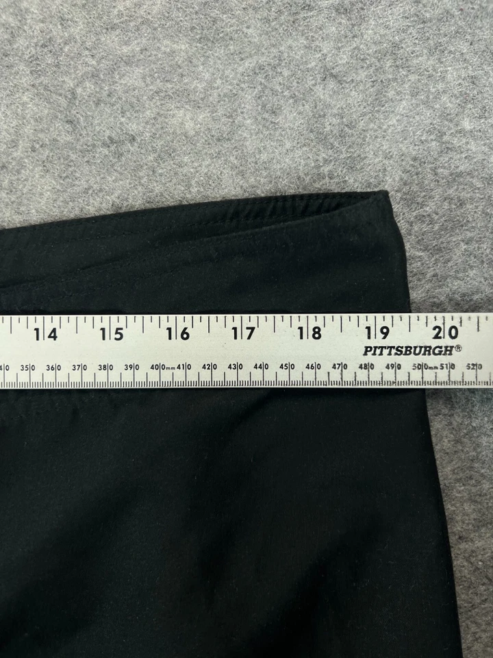 Bermudas chinas Hurley Board Shorts para hombre XL 38 negras rojas True Performance Foto 2 de 4