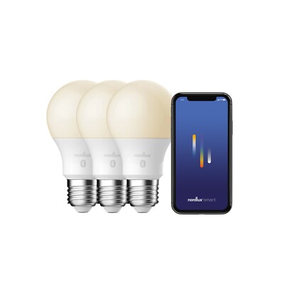 Smart E27 | 3-pack | A60 | 2200-6500 Kelvin | 900 Lumen | Leuchtmittel | Weiss