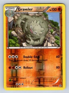 Pokemon Graveler Reverse Holo XY Generations 44/83 NM