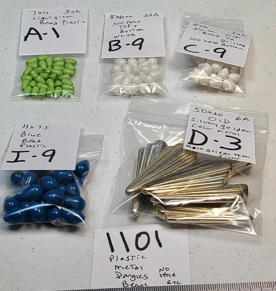 Gota de contas de lágrima vintage e 1 furo plástico lucite bronze joias descobertas artesanato 1101 - Imagem 2 de 2