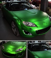50ft X 5ft Metallic Matte Satin Chrome Vinyl For Full Vehicle Wrap Sticker Green 50ft X 5ft Metallic Matte Satin Chrome Vinyl For Full Vehicle Wrap Sticker Green