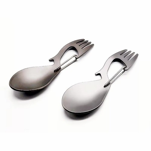 MultiFunctional Fork 3-in-1 Outdoor Camping Tableware Bottle Opener