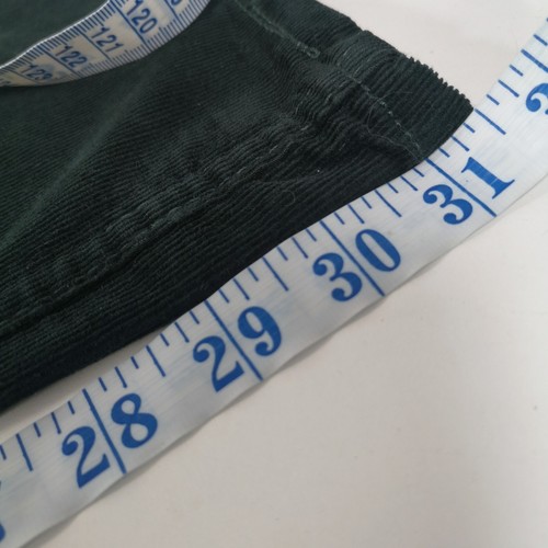 Levis Womens Jeans Green W30 L32 524 Too Superlow Skinny Green Corduroy Cord - Picture 18 of 24