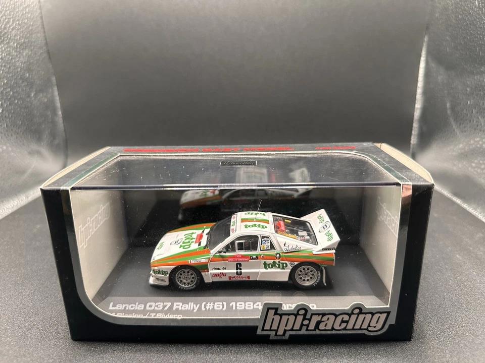 HPI 1/43 RACING 959 LANCIA 037 RALLY #6 SANREMO 1984 M.BIASION - T.SIVIERO - Immagine 2 di 4