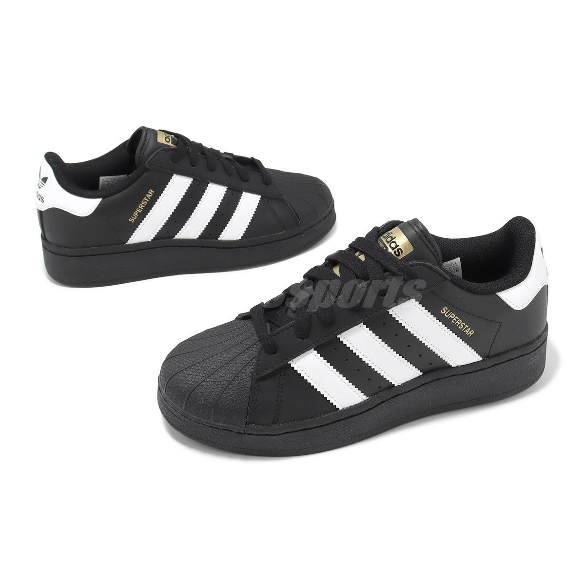 adidas Originals Superstar XLG Core Black White Gold Men