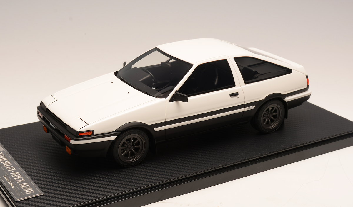 1/18 Ivy Models Toyota Corolla Trueno GT_Apex AE 86 in white
