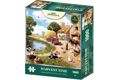 NOSTALGIA Kevin Walsh Nostalgie - Erntezeit 1000 Teile Puzzle