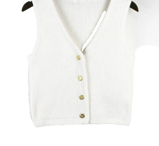 Suéteres Abercrombie & Fitch Algodón Blanco para Mujeres