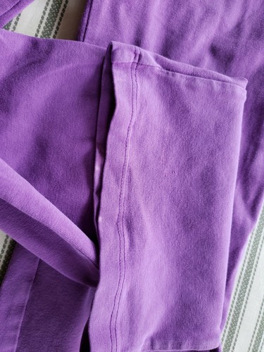 Circo 2 Pairs Girls Black Purple Casual Pants Size 8 - Picture 6 of 7