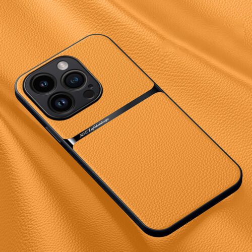 Ultra Thin Leather Case for iPhone 16e 16 15 14 Plus 13 12 11 Pro Max Soft Cover - Picture 15 of 15