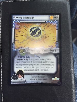 Energy Explosion L1-5 Holo Foil Rare LIMITED DBZ TCG DRAGON BALL Z Score CCG