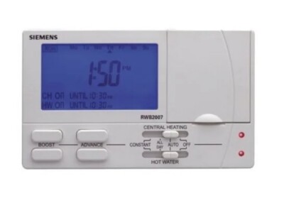 Siemens RWB2007 Zweikanal Digital 7 Tage Programmierer Zeitschalter Original *NEU*