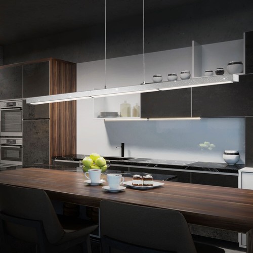 Lampada a Sospensione LED Touch Dimmer Plafoniera Tavolo da Pranzo - Foto 10 di 12