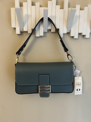 NWT ~ Divina Firenze Pebbled Italian Leather Bag    REDUCED 