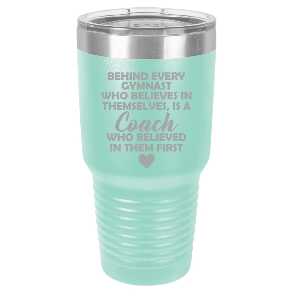 20oz 30oz Vacuum Insulated Travel Mug for Gymnastics Coaches