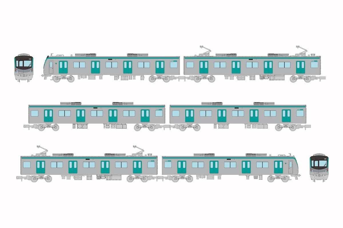 Railway Collection Kyoto City Subway Karasuma Line 20 Series 6-Car Set