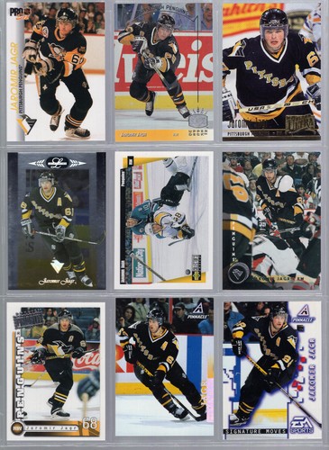 Lot of (77) JAROMIR JAGR Starter Collection - No Duplicates w/Inserts - Picture 3 of 18