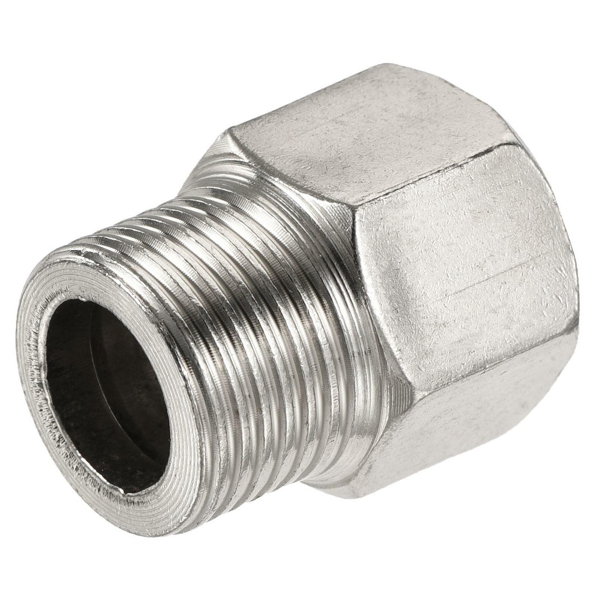 Stainless Steel Hex Reducer Pipe Fitting 1/2BSPT Female to Male