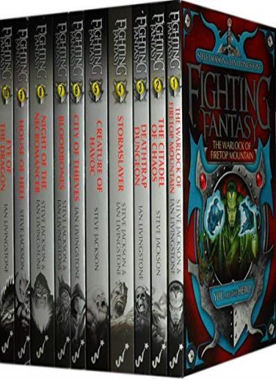 Fighting Fantasy Collection 8 Books Set Pack (from