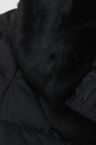 Fuchs Schmitt Daune Giacca Donna UK 12 Giù Imbottito Foderato Nero Zip Tessuta - Foto 8 di 15