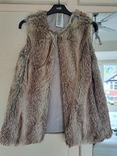 Faux Fur Gilet Size 8-10