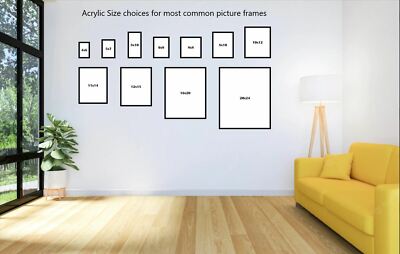 3-Pack Clear Acrylic Sheets - 10"x12", 1mm Thick, Shatterproof Plexiglass For DIY Crafts & Picture Frames - View #5