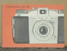 Kodak Pony 135 Model C Camera Instructions