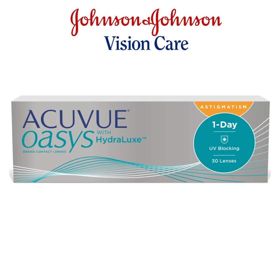 Acuvue Oasys 1-Day for Astigmatism - 30er Box -3,00 bis -4,75 Tageslinsen