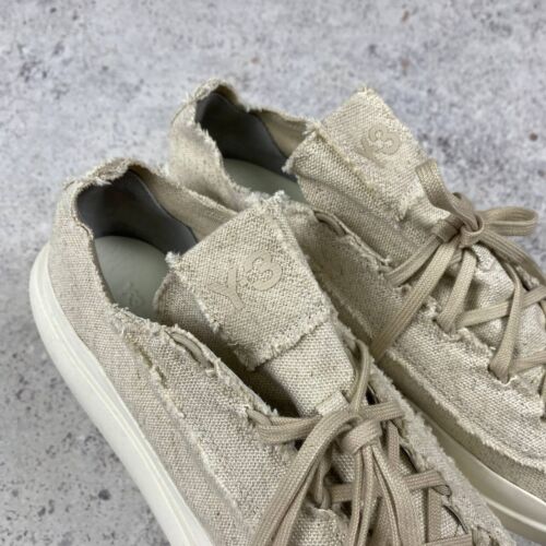 Adidas Y-3 Nizza Bajo Beige Yohji Yamamoto Tenis Zapatos IG4085 Talla 11 - Imagen 4 de 9