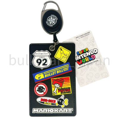 Universal Studios Japan Mariokart Keychain Holder & Reel Super Nintendo World