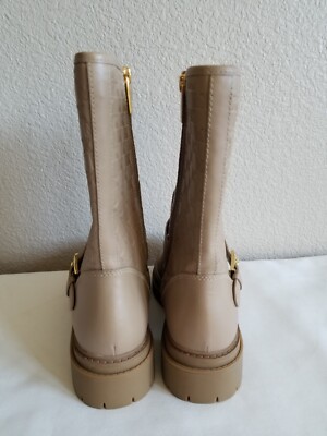Michael KorsマイケルコースLayton Quilted Leather Bootsブーツ New Michael Kors Layton leather boots. Sz7.5. RT $225. | eBay