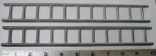 Pair of replacement cast metal 11-rung ladders for Wyandotte fire truck 