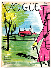 Priscilla Peck MONET Penn HORST Bing Crosby BEATON Rene Bouche  VOGUE 1946 March