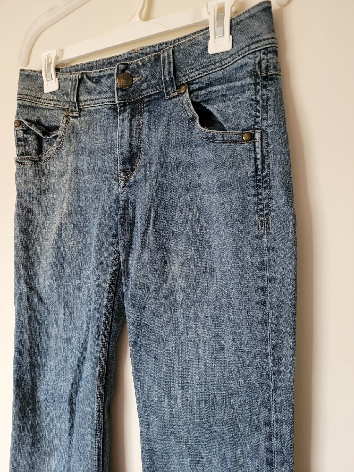 CAbi Solid Light Blue Zip & Button with Pockets B… - image 5