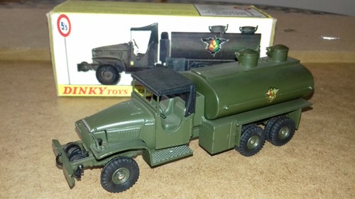 Dinky Toys 823 GMC Citerne Métal - Collectionneur - Modèle Réduit France