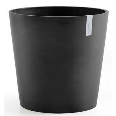 Ecopots Kunststoff Blumentopf Amsterdam dunkelgrau Ø50 x 44 cm 62 l