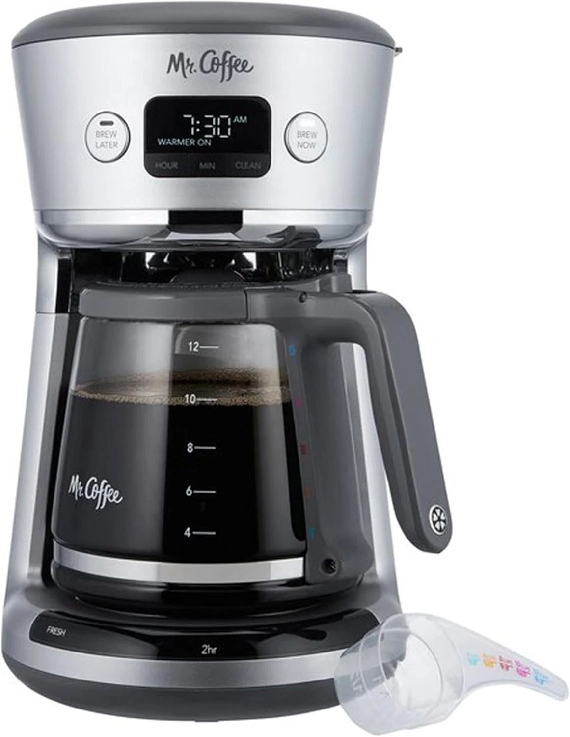 Programmable 12-Cup Coffee Maker with Digital Easy Measure Technology