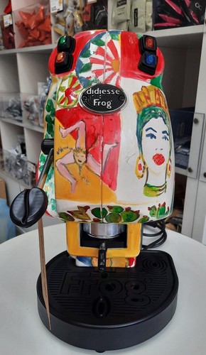 KAFFEEMASCHINE DIDIESSE FROG REVOLUTION MIT WAFFELN ESE 44 MM handgemachte Färbung - Bild 3 von 5