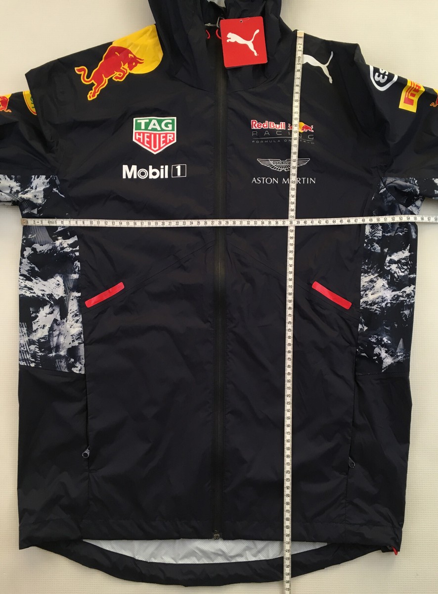 PUMA Red Bull Racing ウィンドブレーカー L Red Bull Racing Team Men's Hooded Rain Jacket | PUMA