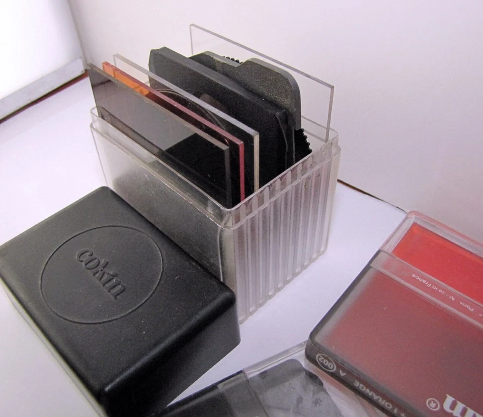 Cokin A Photography Filter Set 16pc 52mm 55mm Adapter Ring Case Color Graduated - Image 4 of 4