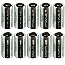  10 FRESH Streamlight 85177  CR123A 3V Lithium Battery -  MADE IN USA EXP 2028