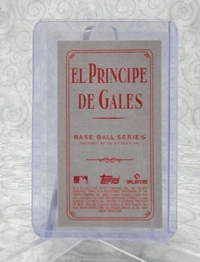 2022 Topps 206 Wave 5 El Principe De Gales Back Parallel Willson