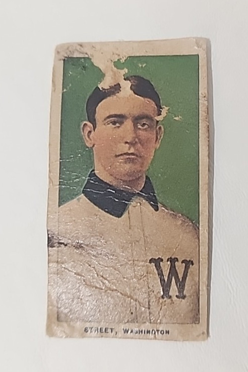 1909–11 T206 Gabby Street Washington – Piedmont Back – Original Tobacco Card