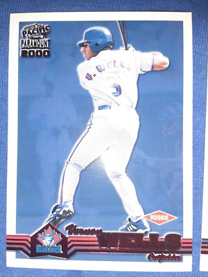 2000 Pacific Paramount Ruby Vernon Wells #250 RED FOIL