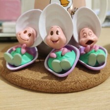 Disney Alice in Wonderland 3PCS Baby Oyster Set Collection Ornament Gift Decor