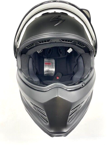 SCORPION COVERT FX FULL FACE HELMET MATTE BLACK SIZE LARGE - CFX-0105 - Picture 3 of 9