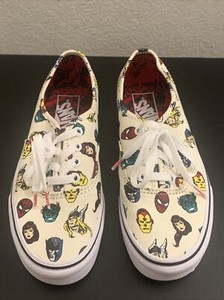 vans x marvel scarpe شعار بلاك بينك VANS x MARVEL AVENGERS COMIC HEADS SNEAKER SHOES UNISEX LIMITED E Men 4.5 W 6 | eBay شعار بلاك بينك